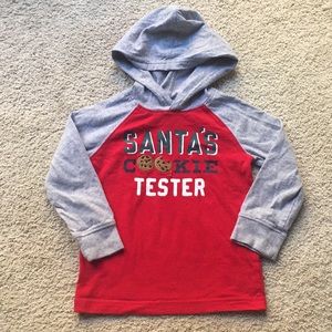 Gymboree Santa’s Cookie Tester Christmas Shirt